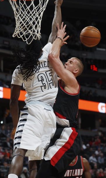 Gallinari scores 27 as Nuggets beat Trail Blazers 132-120 (Dec 15, 2016)